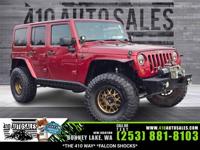 Lifted 2013 Jeep Wrangler Unlimited Rubicon Bonney Lake, WA