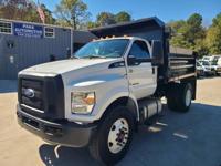 2021 Ford F750 F-750 Super Duty Dump Truck Hydraulic Tilt 10ft Bed - Image 3