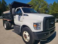 2021 Ford F750 F-750 Super Duty Dump Truck Hydraulic Tilt 10ft Bed - Image 9