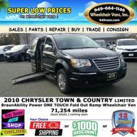 2010 Chrysler Town and Country Limited Wheelchair Van vans.com