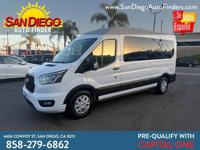 2023 Ford Transit RWD 15 PASSENGER, CALL NOW 858-279-6862 SKU:26861 Fo San Diego Auto Finders