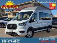 2023 Ford Transit RWD, 15 PASSENEGER, CALL NOW 858-279-6862 SKU:26813 San Diego Auto Finders