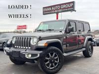 2018 JEEP WRANGLER UNLIMITED SAHARA / FULLY LOADED ** CUSTOM ** FEASTERVILLE