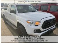 2020 Toyota Tacoma SR5 4dr Access Cab 6.1 ft LB Pickup Truck 4x4 4WD -919-1354 - clearchoiceautomotive.com - Image 6