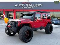 Don't miss this 2014 Jeep Wrangler Unlimited Rubicon X SUPERCHARGED Auto Gallery buy sell trade consignment