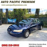 2002 Honda Accord Value Package Sedan Lakeside
