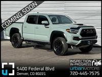 2021 Toyota Tacoma Double Cab TRD Pro- Lunar Rock Federal Blvd. Denver. 80221