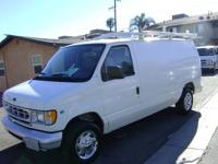 Ford Econoline Cargo Work Van Utility Bins Service Truck Ex-City 79,000 MILES! ONLY 79,000 ORIGINAL LOW MILES! WOW LOW LOW MILES! - Image 5