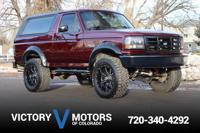 1993 Ford Bronco 4x4 4WD XLT SUV Victory Motors of Colorado