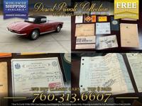 1962 Chevrolet corvette C1 1 Owner fully Documented Convertible that p Desert Private Collection (760) 313-6607 - Image 3