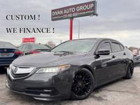 2015 ACURA TLX SH-AWD CUSTOM LOWERED WHEELS WE FINANCE CLEAN FEASTERVILLE