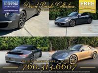 This 2013 Porsche 911 Carrera S 7 Speed Manual Convertible is simply E Desert Private Collection (760) 313-6607 - Image 5