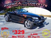 2000 Plymouth Prowler + Toy Store Corvettes