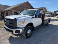 2015 FORD F350 REG CAB GAS 4WD W/ SKIRTED FLATBED NOBLE - Image 2