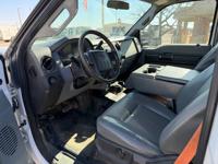 2015 FORD F350 REG CAB GAS 4WD W/ SKIRTED FLATBED NOBLE - Image 8