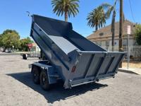 2026 Sky Trailers Dump Trailer 8.5X12X3 (2-5.2K) 1FT EXTENSION W . HANNA COLTON CA. 92324 - Image 4