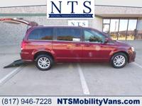 2019 DODGE GRAND CARAVAN HANDICAPPED WHEELCHAIR REAR ENTRY RAMP VAN Irving, TX