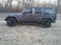 2017 4 Door Jeep Wrangler Unlimited 4x4 71000 mi Henryetta - Image 3