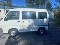 1996 SUBARU SAMBAR WHEELCHAIRS VAN