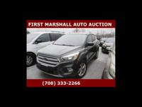 2017 Ford Escape -Auction Pricing + First Marshall Auto Auction