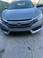 2017 Honda Civic LX — Gray — 69k Miles — Runs Perfect Houston - Image 2
