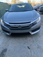 2017 Honda Civic LX — Gray — 69k Miles — Runs Perfect Houston - Image 3