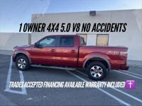 Clean 1 Owner 2013 Ford F150 FX4 5.0L V8 4X4 Only 70k Miles Star Yelp Rating - Financing Available