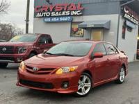 2013 Toyota Corolla S Special Edition 4dr Sedan CRYSTAL AUTO SALES ~ NASHVILLE - Image 2