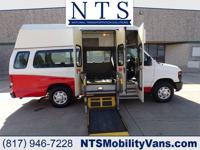 09 FORD E350 ADA VAN MOBILITY HANDICAP WHEELCHAIR LIFT FULLY SERVICED Irving, TX