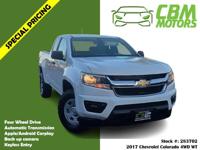 2017 Chevrolet Colorado 4WD WT**EZ FINANCING -LOW DOWN! BAD CREDIT-NO CREDIT-FIRST TIME BUYER-NO PROBLEM! 👌
