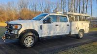 2021 FORD F350 6.7L POWERSTROKE CREWCAB WITH READING UTILITY BED Petersburg - Image 5
