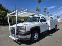 2003 Chevrolet Silverado 3500 Utility 6.0L,11ft Bed,37 SVC Records. north san diego county - Image 2