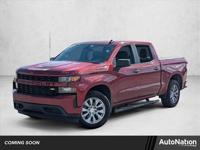 2021 Chevrolet Silverado 1500 Custom Chevy Truck Crew cab AUTONATION Call (386) 603-6783 to confirm availability - February 19th