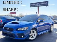2020 SUBARU WRX LIMITED CUSTOM 6 SPEED WE FINANCE LOADED FEASTERVILLE