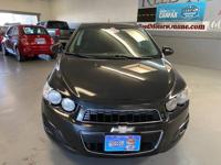 2013 CHEVROLET SONIC LT - 40,000 ONE OWNER MILES - BLACK PHOENIX - Image 3