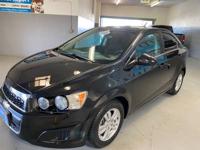 2013 CHEVROLET SONIC LT - 40,000 ONE OWNER MILES - BLACK PHOENIX - Image 4
