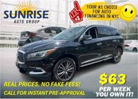 2018 INFINITI QX60 AWD down payment assistance! + EVERYONE DRIVES! WE MAKE IT HAPPEN!