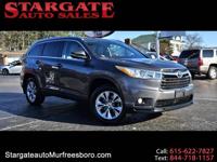 2014 Toyota Highlander AWD 4dr V6 XLE (Natl) NW Broad St Murfreesboro, TN 37129