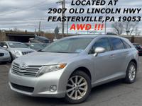 2010 TOYOTA VENZA AWD CLEAN CARFAX GREAT ON GAS RUNS GREAT FEASTERVILLE
