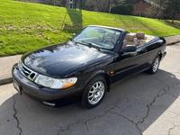 2000 Saab 93 Convertible 2DR 5 Speed Manual 9-3 AC/Leather/Runs Great Salem