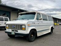 💥RARE Ford E-150 Club Wagon 5.8L V8 FACTORY CONVERSION VAN CLEAN💥 South Salem - Image 2