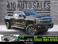Lifted 2015 Chevrolet Chevy Silverado 3500HD High Country Bonney Lake, WA - Image 2