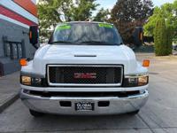 2004 GMC KODIAK C4500HD CREW CAB DIESEL 121K.MI.FLAT BED TRUCK**SALE** PORTLAND OREGON - Image 4