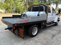 2004 GMC KODIAK C4500HD CREW CAB DIESEL 121K.MI.FLAT BED TRUCK**SALE** PORTLAND OREGON - Image 9
