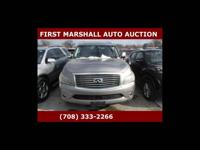 2012 Infiniti QX56 Wagon body style -Auction Pricing + First Marshall Auto Auction