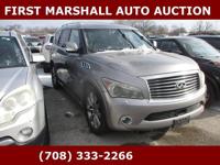 2012 Infiniti QX56 Wagon body style -Auction Pricing + First Marshall Auto Auction - Image 3
