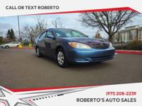 2004 Toyota Camry ** LOW MILES ** LE 4dr Sedan Sedan Roberto's Auto Sales