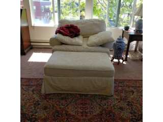 Sofa, Large Chair & Ottoman
