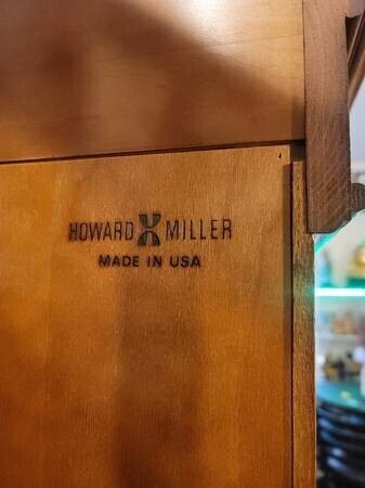 howard-miller-grandfather-clock-solid-oak-big-5