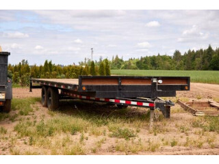 20 foot Flatbed Utility Trailer